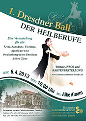 „1. Dresdner Ball der Heilberufe“ · Kreisärztekammer Dresden (Stadt)